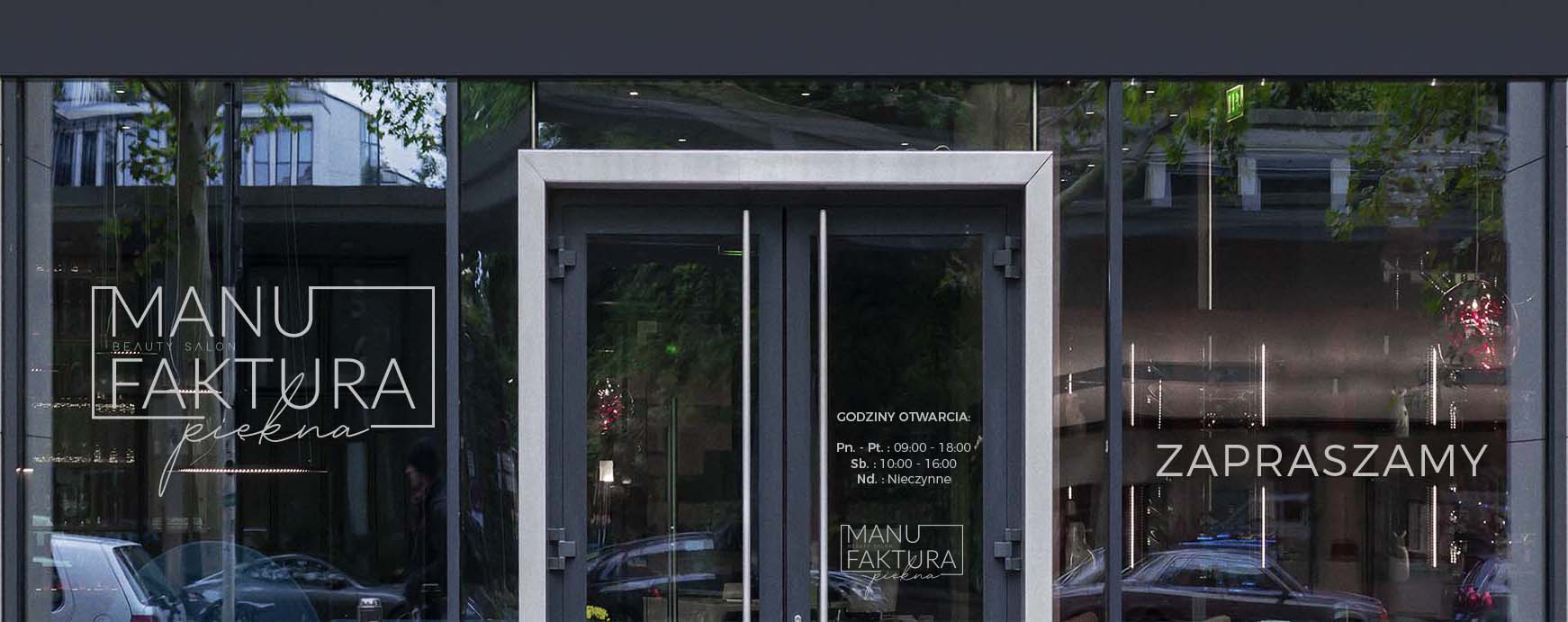 Oznakowanie budynku firmy